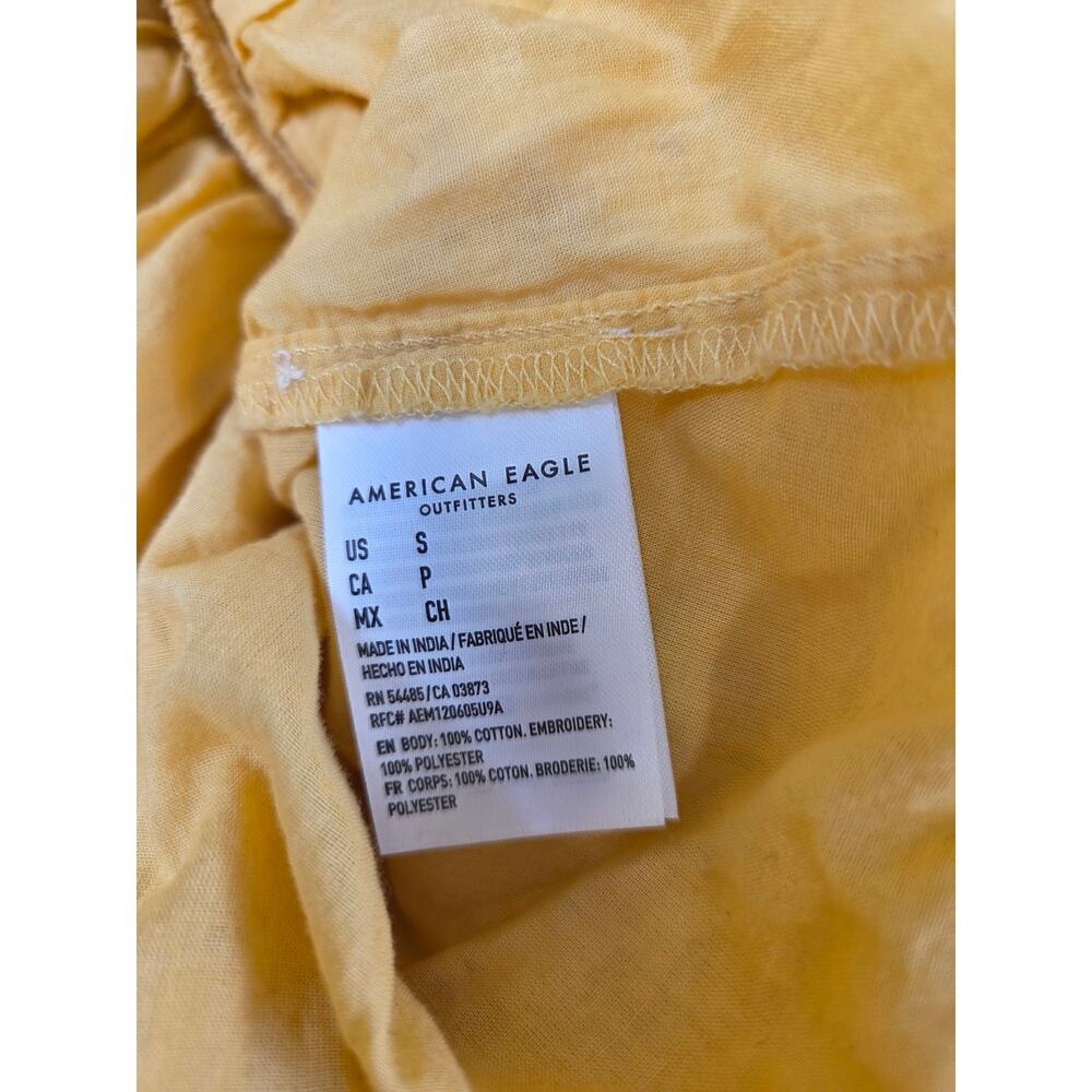 American Eagle outfitters Eyelet Ruffle Mini Skirt Size; S - Picture 7 of 7